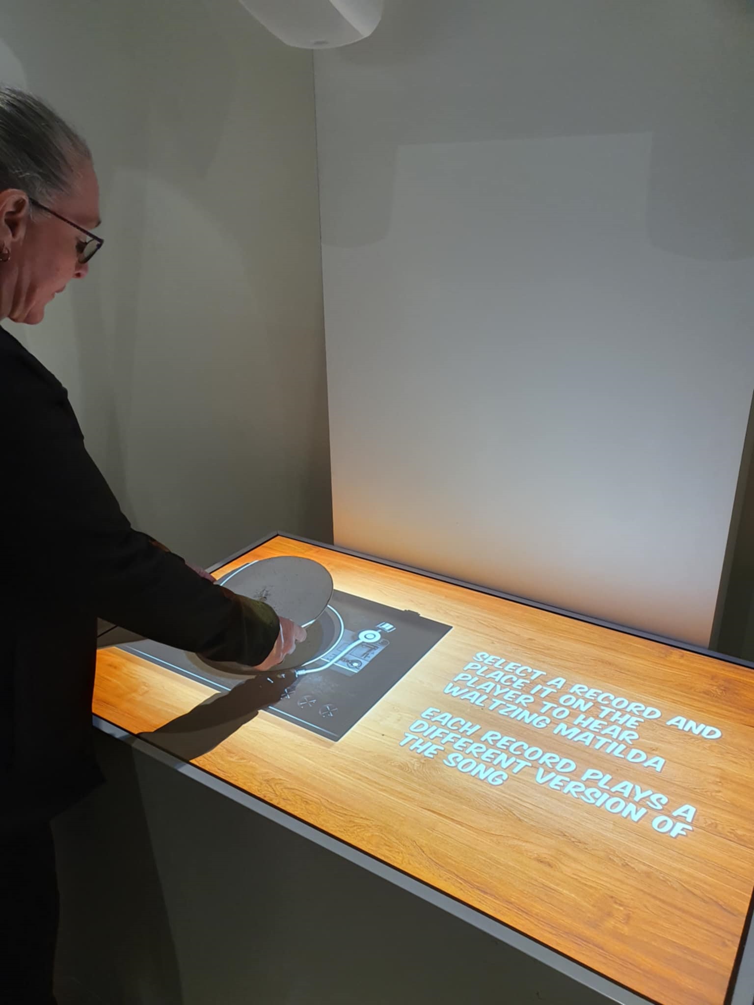 Interactive Record Player Music Room Waltzing Matilda Centre