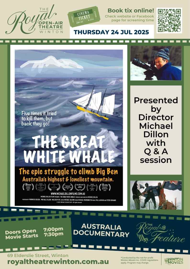 The Great White Whale Poster